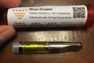 Blue Dream Cannabis Oil Vape Cartridge