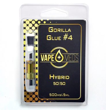 Gorilla glue #4 vape cartridge