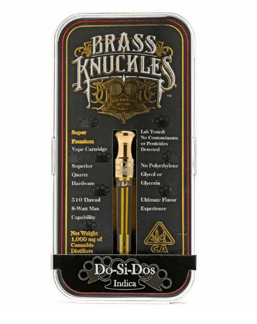 Brass Knuckles Banana OG High THC Cartridges