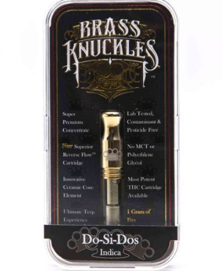 Brass Knuckles Do-Si-Dos High THC Cartridges