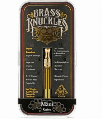 Buy Brass Knuckles Blue Dream High THC Cartridges