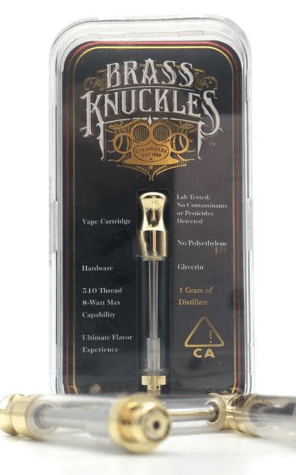 Buy Brass Knuckles GG4 High THC Cartridges