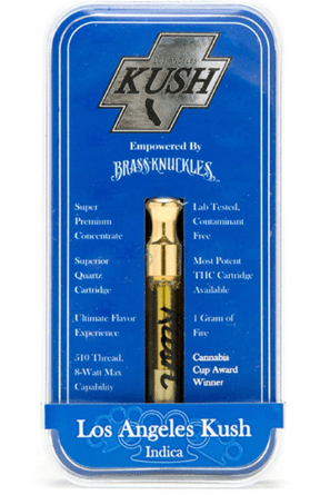 Buy Brass Knuckles Los Angeles Kush Cartridges